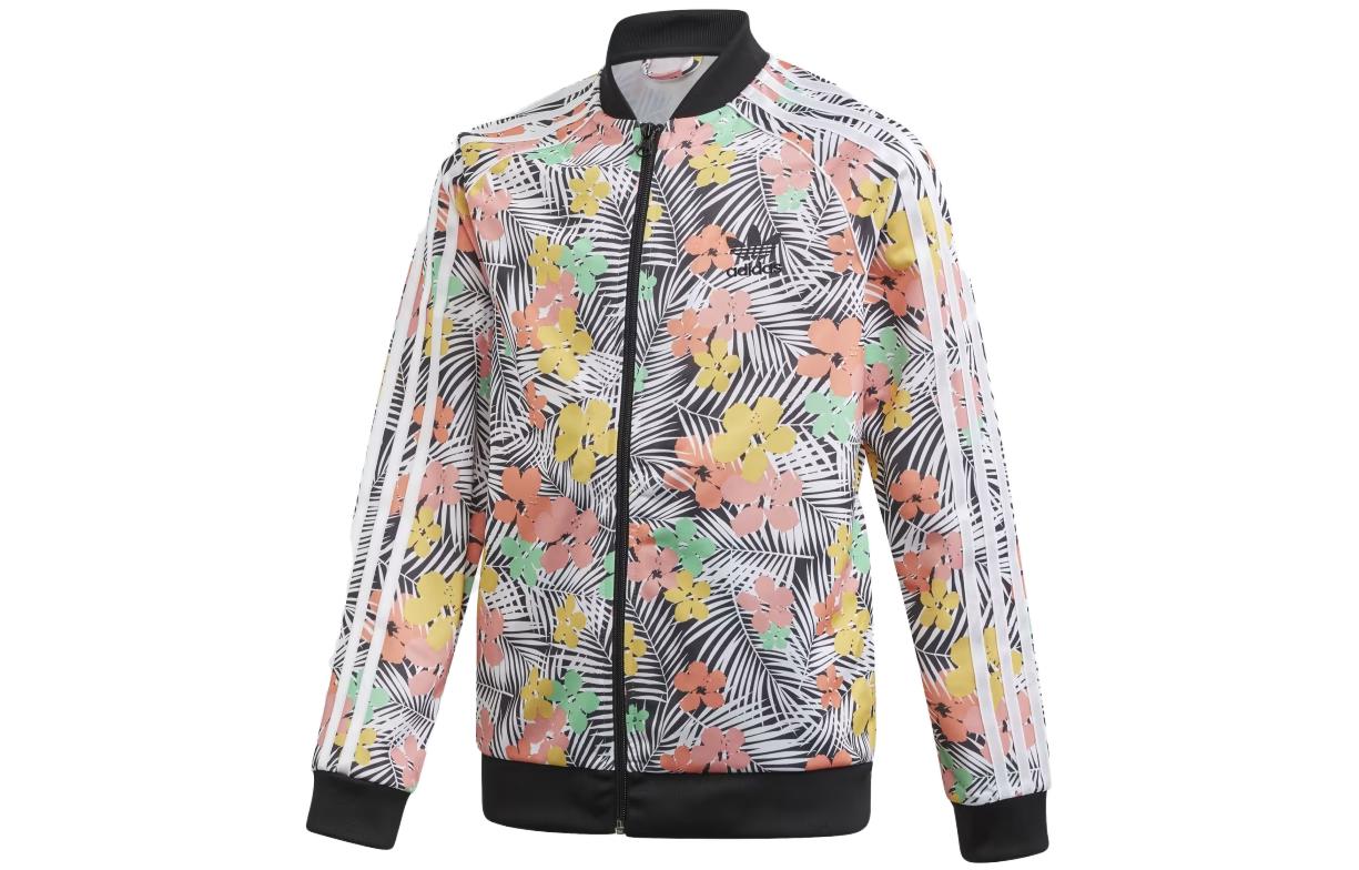 adidas SST Track Jacket Multicolor Full-Zip Long Sleeve Outerwear FM6715