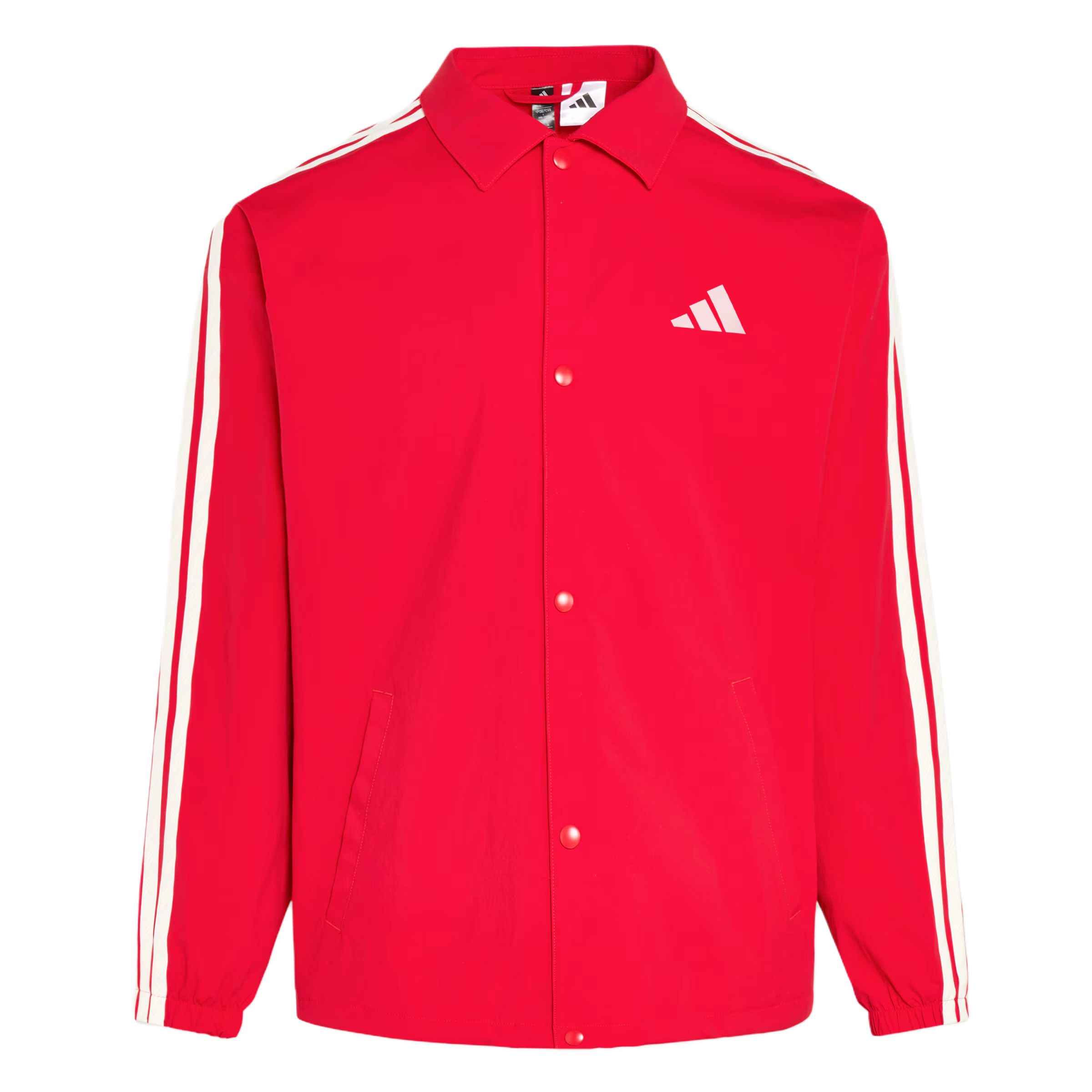adidas ST 3ST Coach Fleece Relaxed Fit Sports Jacket Casualwear KR2501