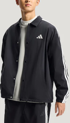 adidas ST 3ST Coach Jacket Fashionable Fleece Sport Casual Loose Fit KR2499 Shop adidas ST 3ST Coach Jacket Fashionable Fleece Sport Casual Loose Fit KR2499