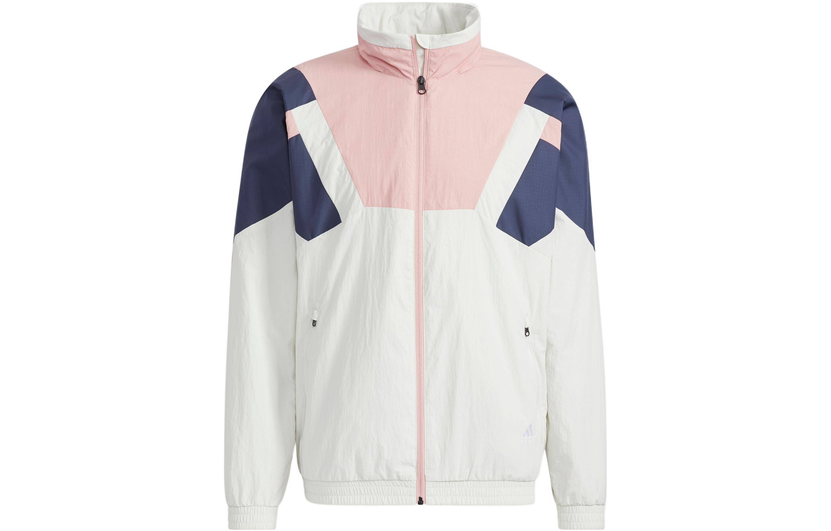 adidas St Brand Casual Sports Jacket Purple Pink HE9893