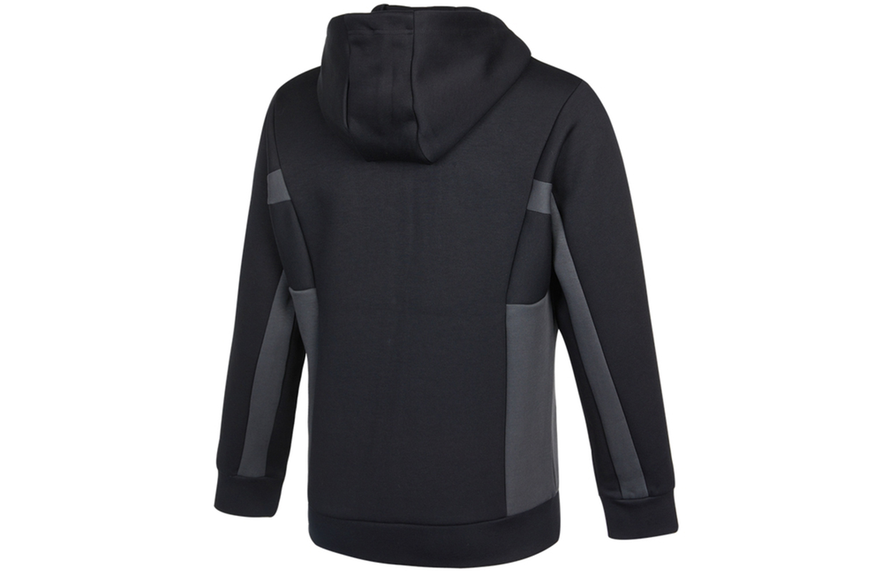 Lookbook adidas ST Knit Spacer Logo Jacket Black Hoodie Sportswear H39239