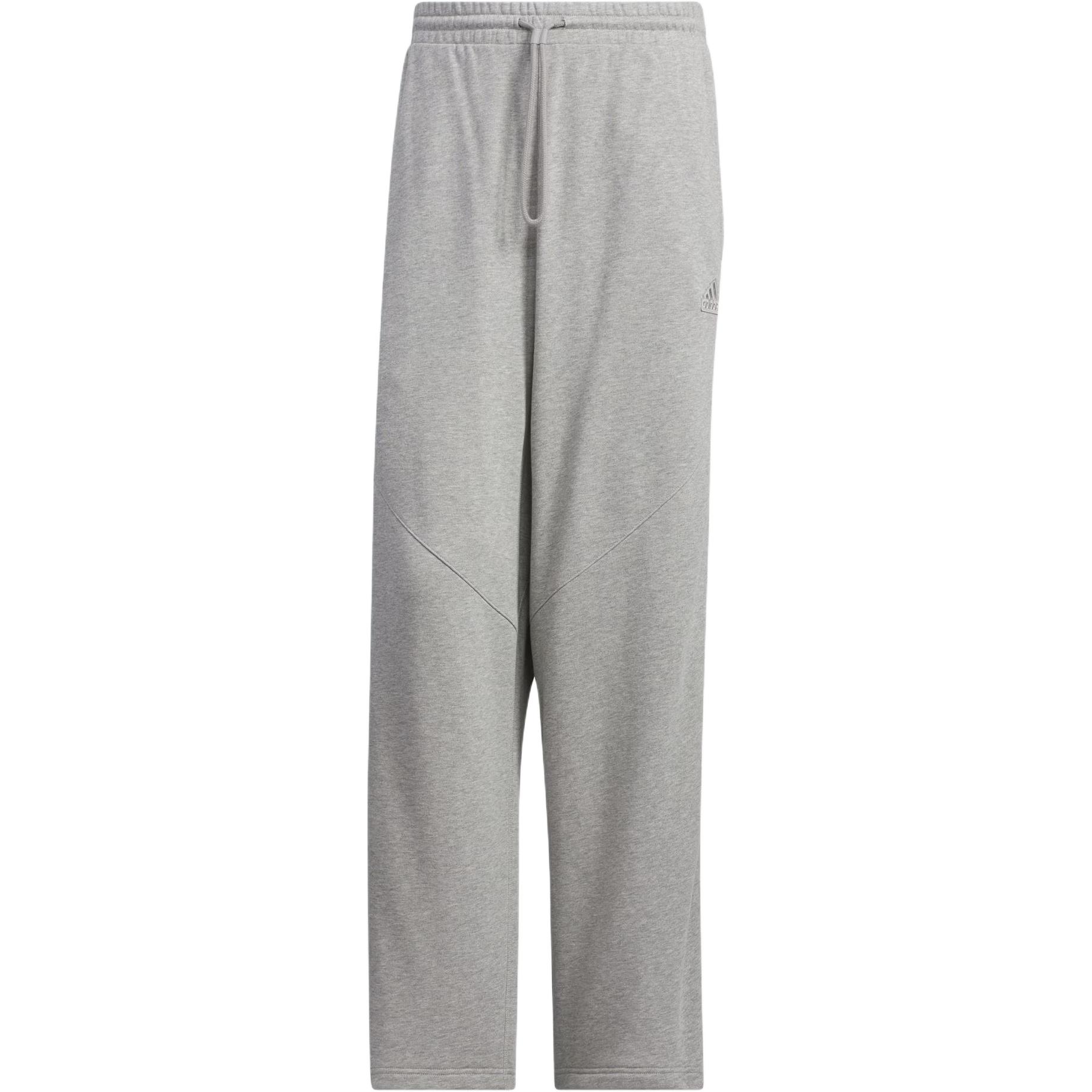 adidas ST Knit Track Joggers  Mid-Rise Gray Casual Outdoor Pants JI8646