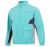 adidas ST Packet Retro Sports Utility Jacket Green Casual Outerwear HM5147 adidas ST Packet Retro Sports Utility Jacket Green Casual Outerwear HM5147