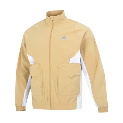 adidas St Pkt Wvjkt Colorblock Retro Track Jacket Khaki - Casual Wear HZ7009