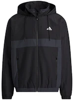 adidas ST Warmblk Full-Zip Hooded Jacket Black H39324 adidas ST Warmblk Full-Zip Hooded Jacket Black H39324