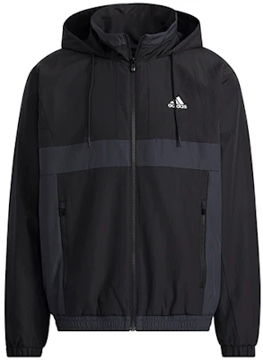 adidas ST Warmblk Full-Zip Hooded Jacket Black H39324 Buy adidas ST Warmblk Full-Zip Hooded Jacket Black H39324