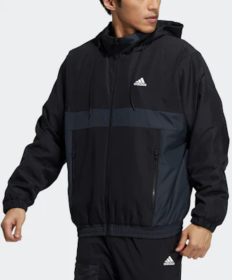 adidas ST Warmblk Full-Zip Hooded Jacket Black H39324 Lookbook adidas ST Warmblk Full-Zip Hooded Jacket Black H39324