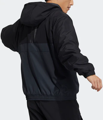 adidas ST Warmblk Full-Zip Hooded Jacket Black H39324 Shop adidas ST Warmblk Full-Zip Hooded Jacket Black H39324