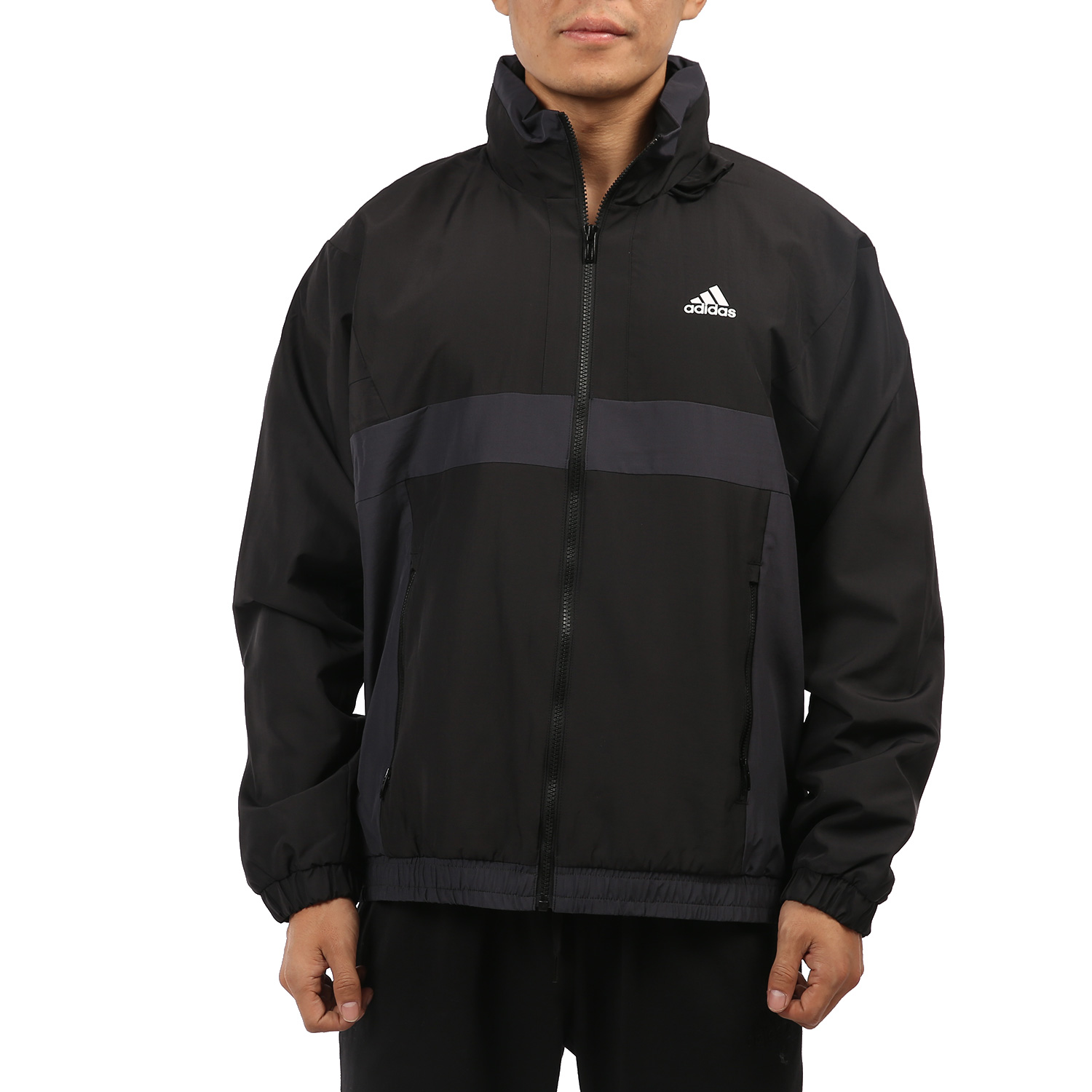 Details for adidas ST Warmblk Full-Zip Hooded Jacket Black H39324