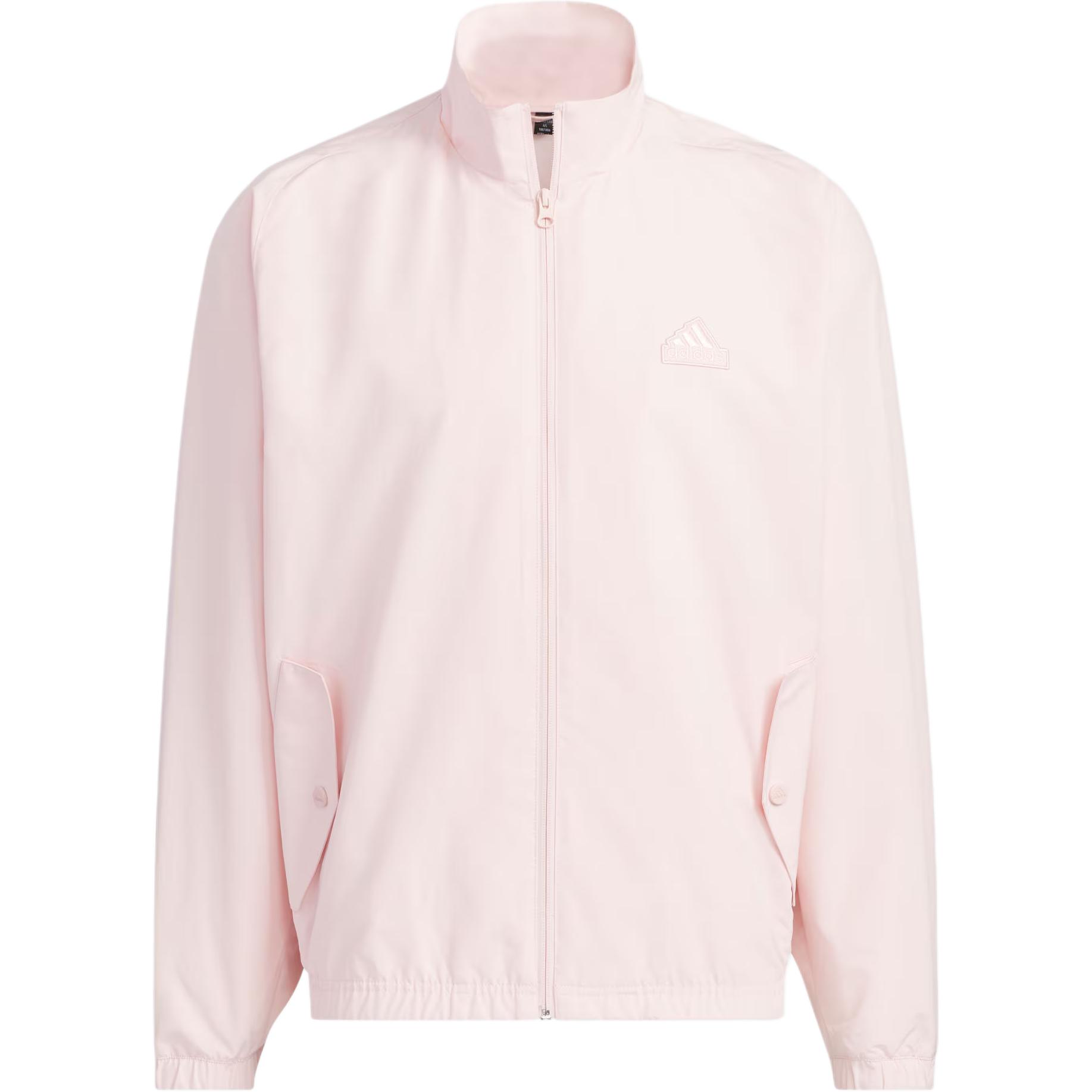 adidas ST Woven Jacket Water-Resistant Sand Pink Unisex Casual Sports Outerwear JI6659
