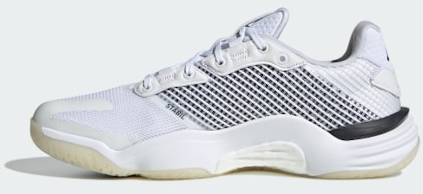 Adidas Stabil 16 Indoor Shoes Cloud White/Core Black/Core Black KJ1558 Details for Adidas Stabil 16 Indoor Shoes Cloud White/Core Black/Core Black KJ1558