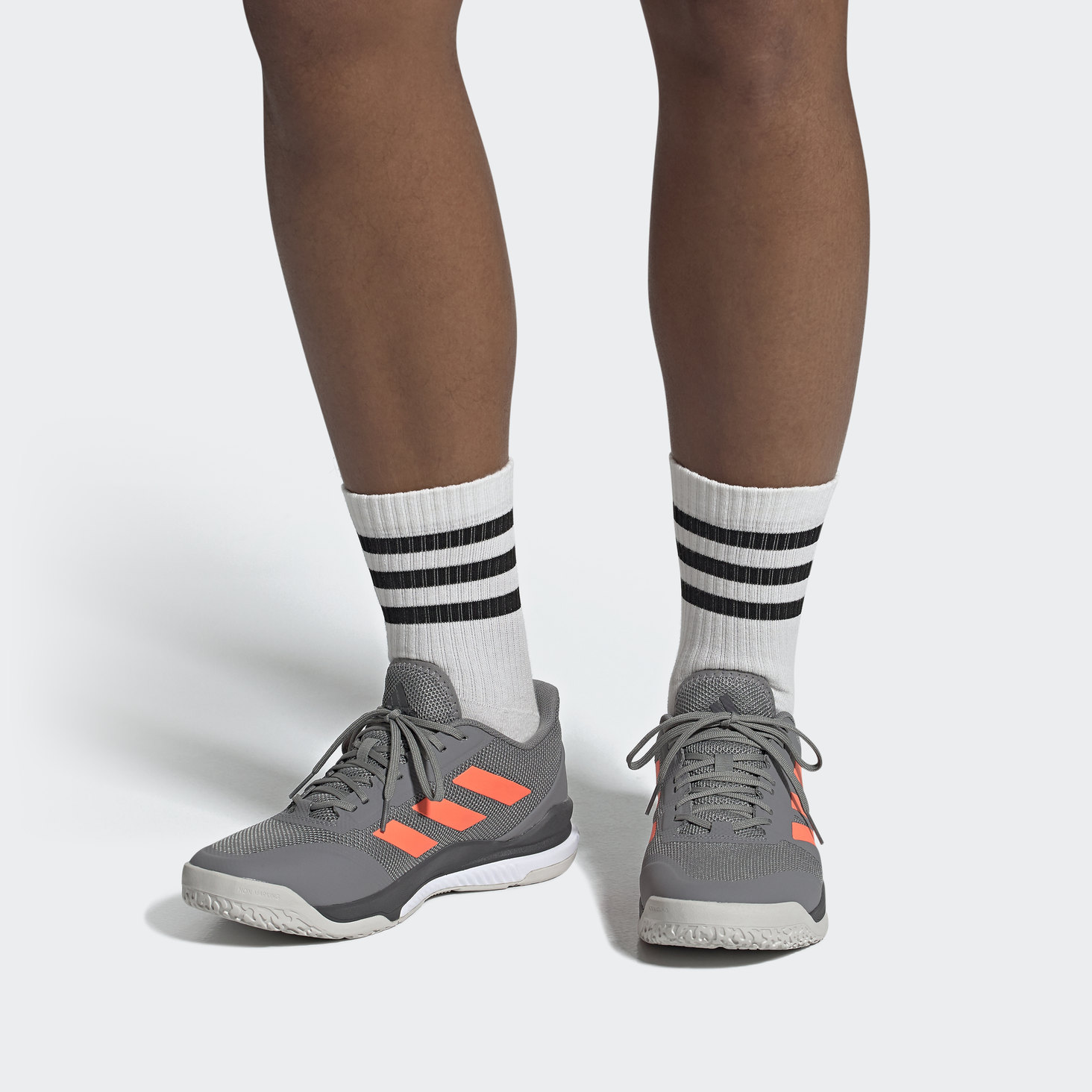 Sizing adidas Stabil Bounce ''Gris Orange'' EH0847