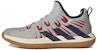 adidas Stabil Next Gen 2.0 Kasut Latihan 'Kelabu Dua / Navy / Merah' GW0814
