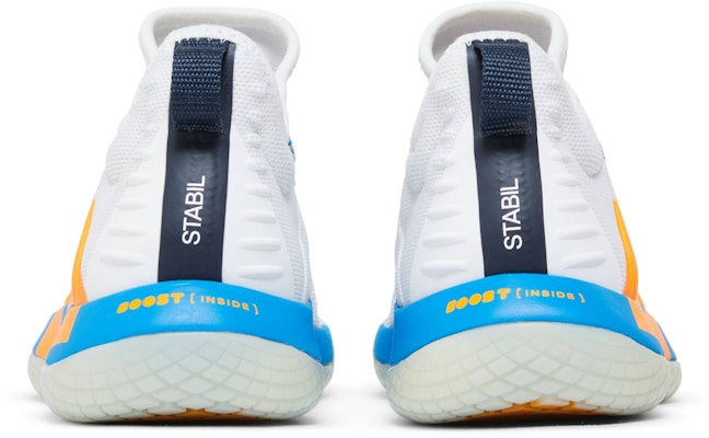 adidas Stabil Next Gen Primeblue 'White Orange Rush' GY1134 Details for adidas Stabil Next Gen Primeblue 'White Orange Rush' GY1134