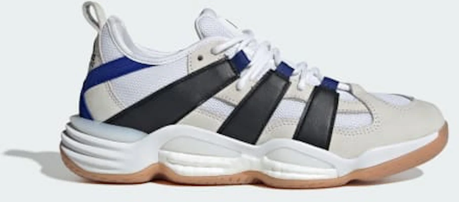 adidas Stabil Baskets Blanc/Noir/Bleu Semi Lucide KJ8768 Buy adidas Stabil Baskets Blanc/Noir/Bleu Semi Lucide KJ8768