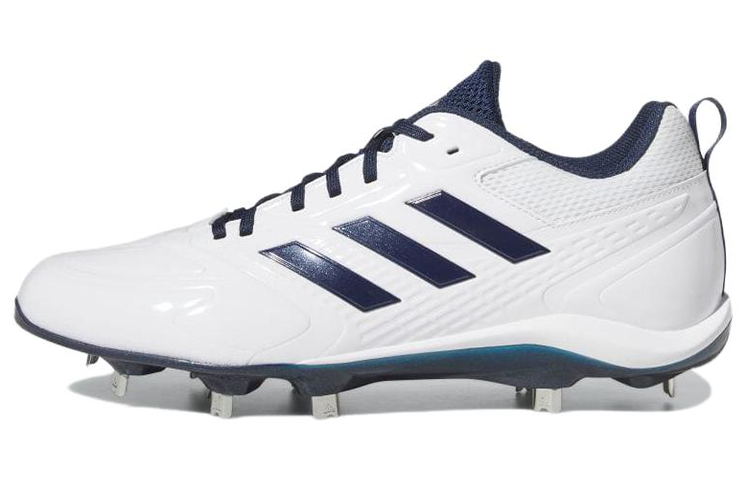 adidas Stabile 5 Low Cleats 'White Navy Blue' GW1949