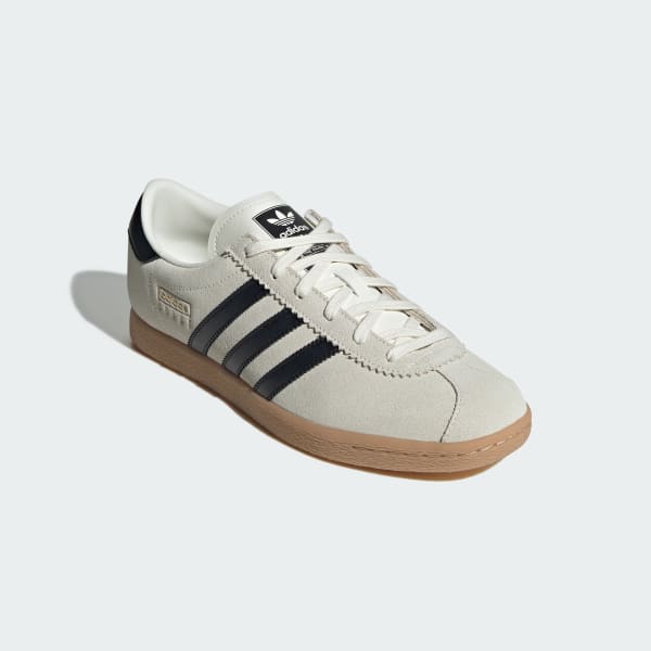 Shop Adidas Stadt City Urban Sepatu Off White/Hitam/Emas Metalik JR6343