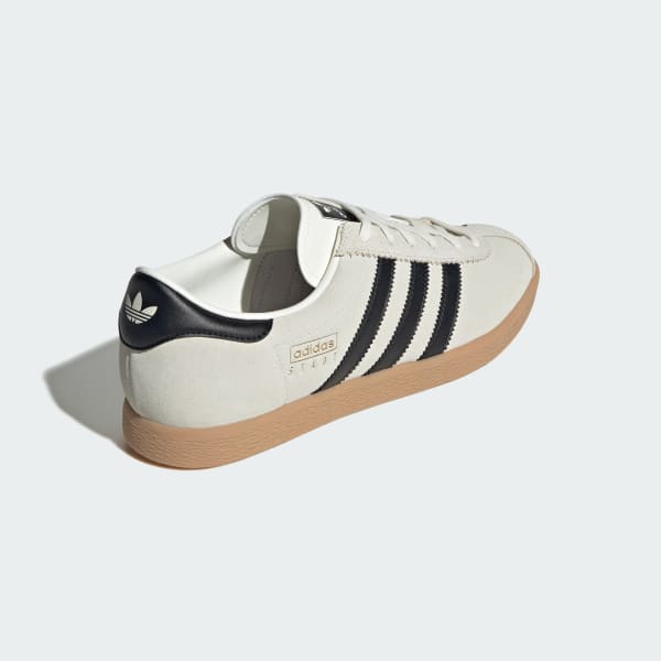 Purchase Adidas Stadt City Urban Sepatu Off White/Hitam/Emas Metalik JR6343