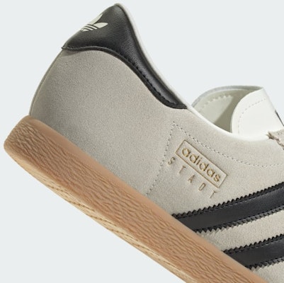 Adidas Stadt City Urban Kasut Putih Krim/Hitam Teras/Emas Metalik JR6343 Sizing Adidas Stadt City Urban Kasut Putih Krim/Hitam Teras/Emas Metalik JR6343