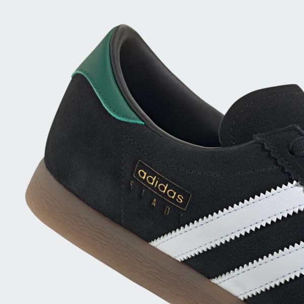 Adidas STADT Sneakers Core Black/Cloud White/Collegiate Green 圖 7