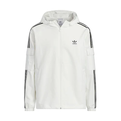 adidas Stag Track Casual Unisex Hoodie White Jacket KB1944