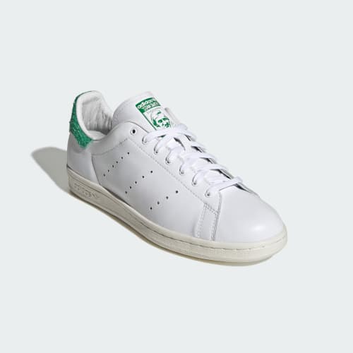 Shop adidas Stan Smith 80s Sneakers Cloud White/Green/Off White LA6409
