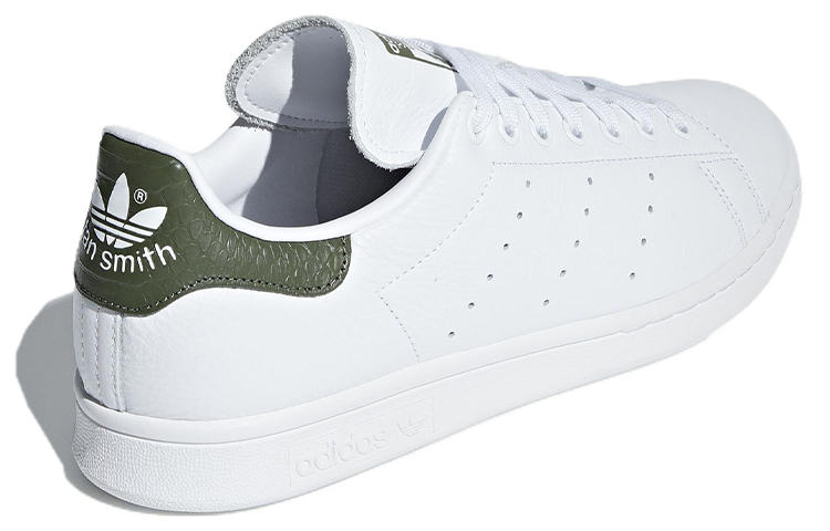 Shop 阿迪达斯 Originals Stan Smith 耐磨 低帮 板鞋 女款 云白