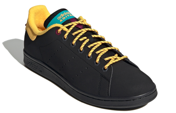 adidas Stan Smith 'Black Gold Aqua' 圖 3