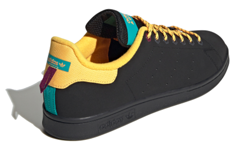 adidas Stan Smith 'Black Gold Aqua' 圖 4