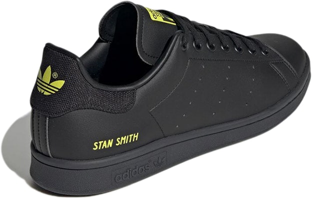 adidas Stan Smith 'Negro Semi Solar Amarillo' H00326 Shop adidas Stan Smith 'Negro Semi Solar Amarillo' H00326