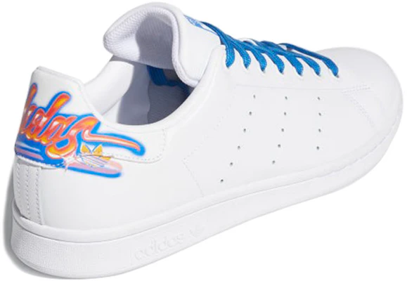 adidas Stan Smith 'Grafiti - Putih Biru Langit' FV7869 Lookbook adidas Stan Smith 'Grafiti - Putih Biru Langit' FV7869