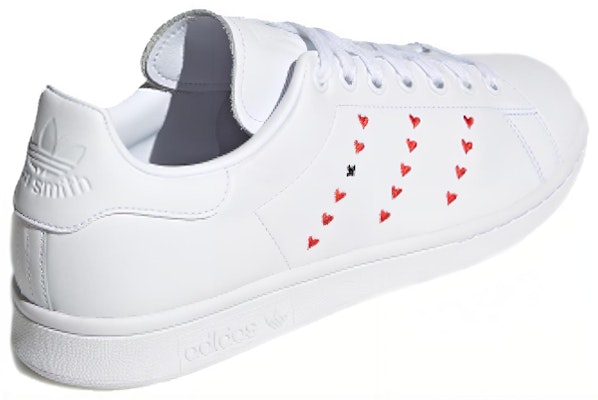 adidas Stan Smith 'Hati Hari Valentine' EG5811 Shop adidas Stan Smith 'Hati Hari Valentine' EG5811