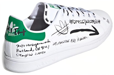 adidas Stan Smith 'Sharpie Pack - Graffiti Blanco Verde' GV9800 Shop adidas Stan Smith 'Sharpie Pack - Graffiti Blanco Verde' GV9800