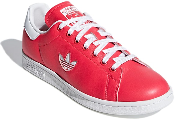 adidas Stan Smith 'Shock Red' Merah Terang G27997 Lookbook adidas Stan Smith 'Shock Red' Merah Terang G27997