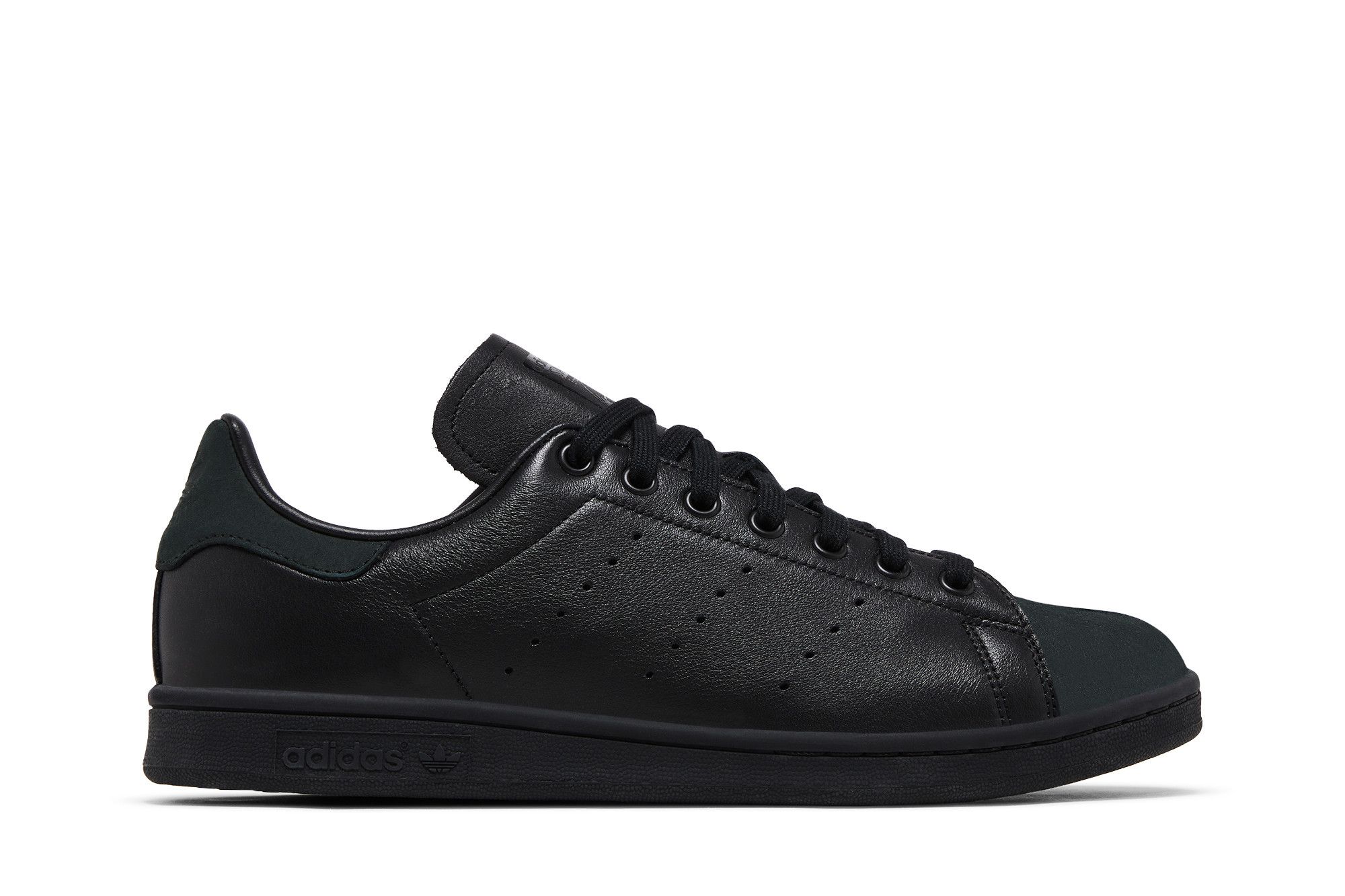 adidas Stan Smith 'Triple Black' (Suede Toe) B37922