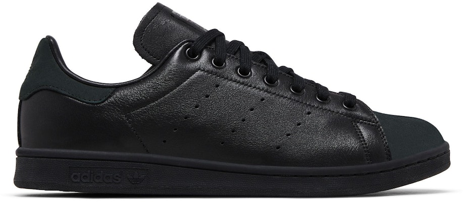 adidas Stan Smith 'Triple Black' (Suede Toe) B37922 Buy adidas Stan Smith 'Triple Black' (Suede Toe) B37922