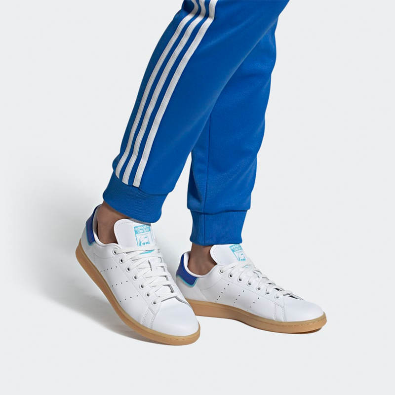 Sizing 아디다스 스탠 스미스 '화이트 블루 검'(80 characters) FU9600