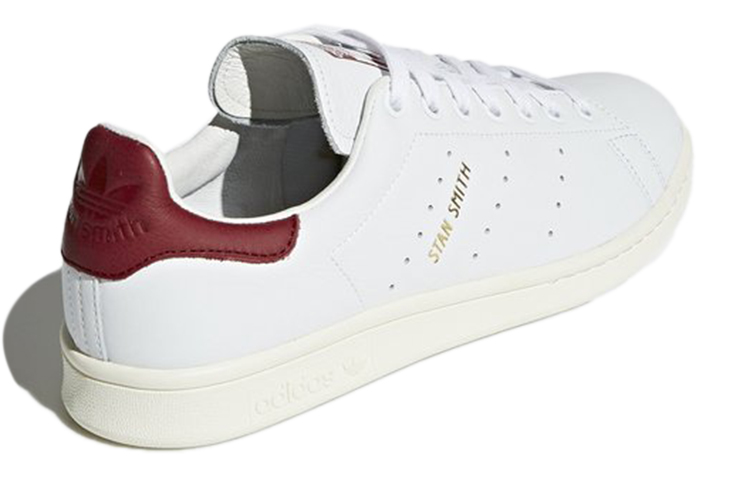 Shop スタンスミス 白/バーガンディ CQ2195