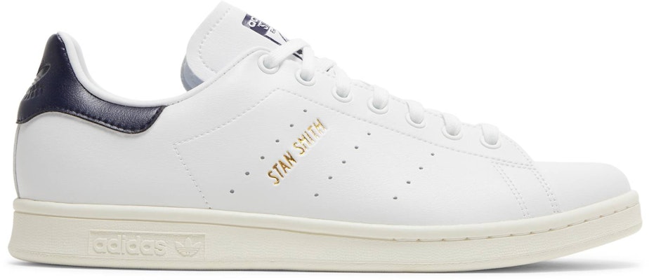 Adidas stan smith white collegiate navy deals
