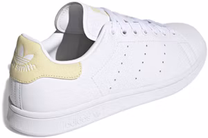 Shop adidas Stan Smith ''Blanc Jaune Facile'' EF4335