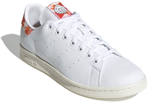 阿迪达斯史密斯经典小白鞋‘白橙’ GZ7767 Lookbook 阿迪达斯史密斯经典小白鞋‘白橙’ GZ7767