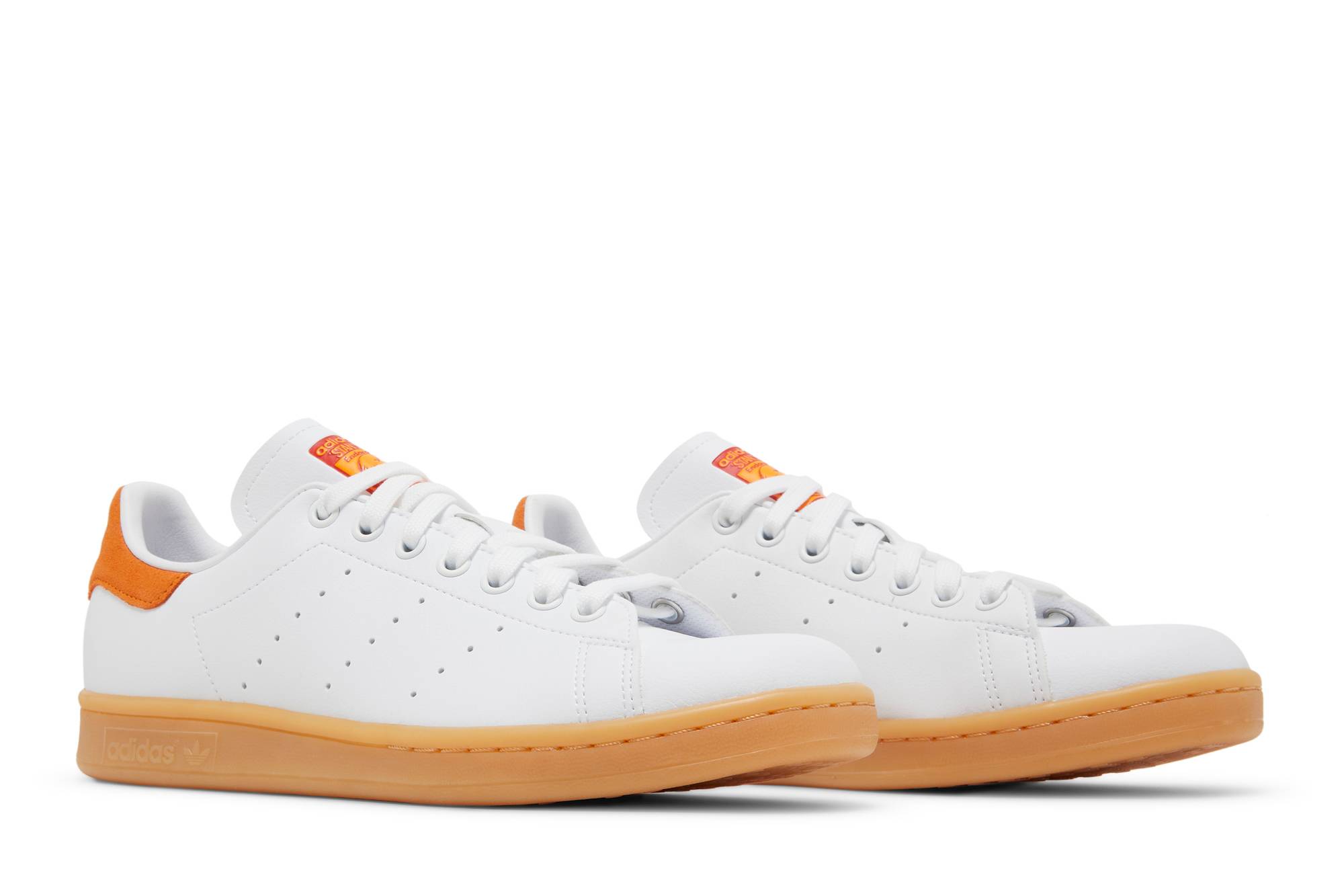 Cheap 아디다스 스탠 스미스 '화이트 오렌지 검' GW0487 GW0487