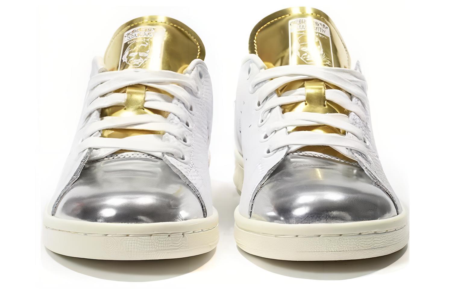 Lookbook 아디다스 스탠 스미스 '화이트 실버 골드' B24699