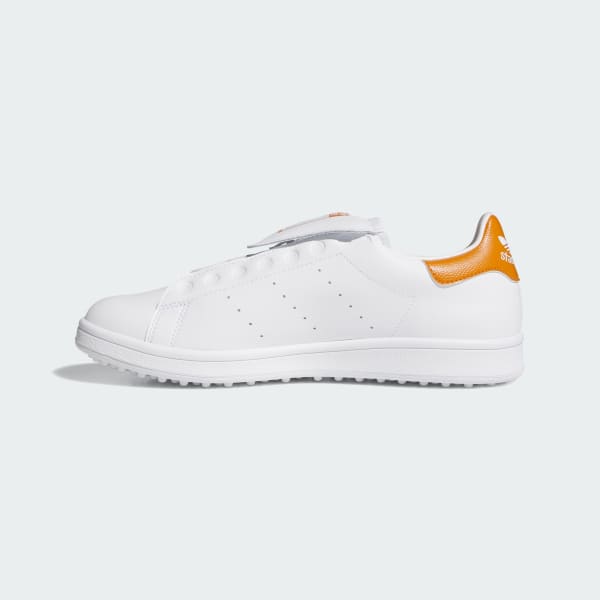Details for 阿迪达斯 Stan Smith BOA 无钉高尔夫鞋 云白/云白/乡村橙 HP7076