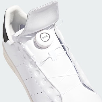 Adidas Stan Smith BOA Golf Tanpa Spike Putih/Hitam/Putih Pudar. JR4467 1