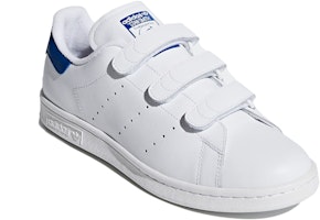 adidas Stan Smith CF 'Cloud White Royal Putih Biru Diraja' S80042 Lookbook adidas Stan Smith CF 'Cloud White Royal Putih Biru Diraja' S80042