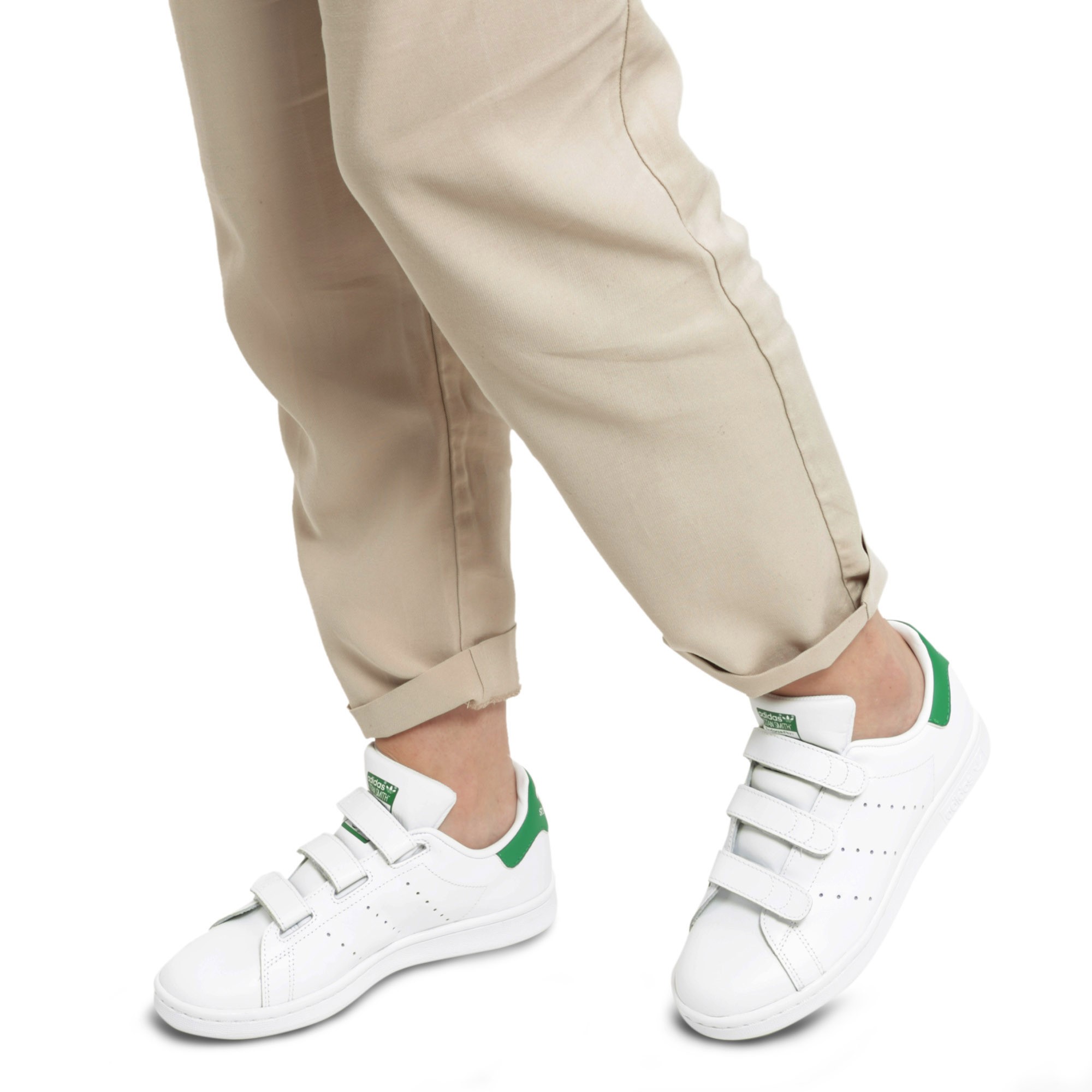 Sizing 阿迪达斯 史密斯 CF 小童款 '白色' S82702