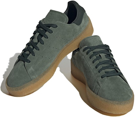 adidas Stan Smith Crepe 'Shadow Green' FZ6444 Lookbook adidas Stan Smith Crepe 'Shadow Green' FZ6444