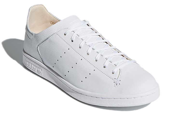 Lookbook adidas Stan Smith Leather Sock 'Triple White' Zapatillas Blancas CQ3031