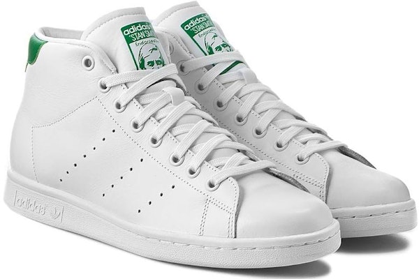 아디다스 스탠스미스 미드 '흰/초록' (adidas 스탠스미스 중목 '흰/초' is shorter if needed) S75028 Lookbook 아디다스 스탠스미스 미드 '흰/초록' (adidas 스탠스미스 중목 '흰/초' is shorter if needed) S75028
